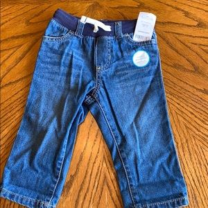 NWT Carter’s boys jeans, medium wash, 12 month